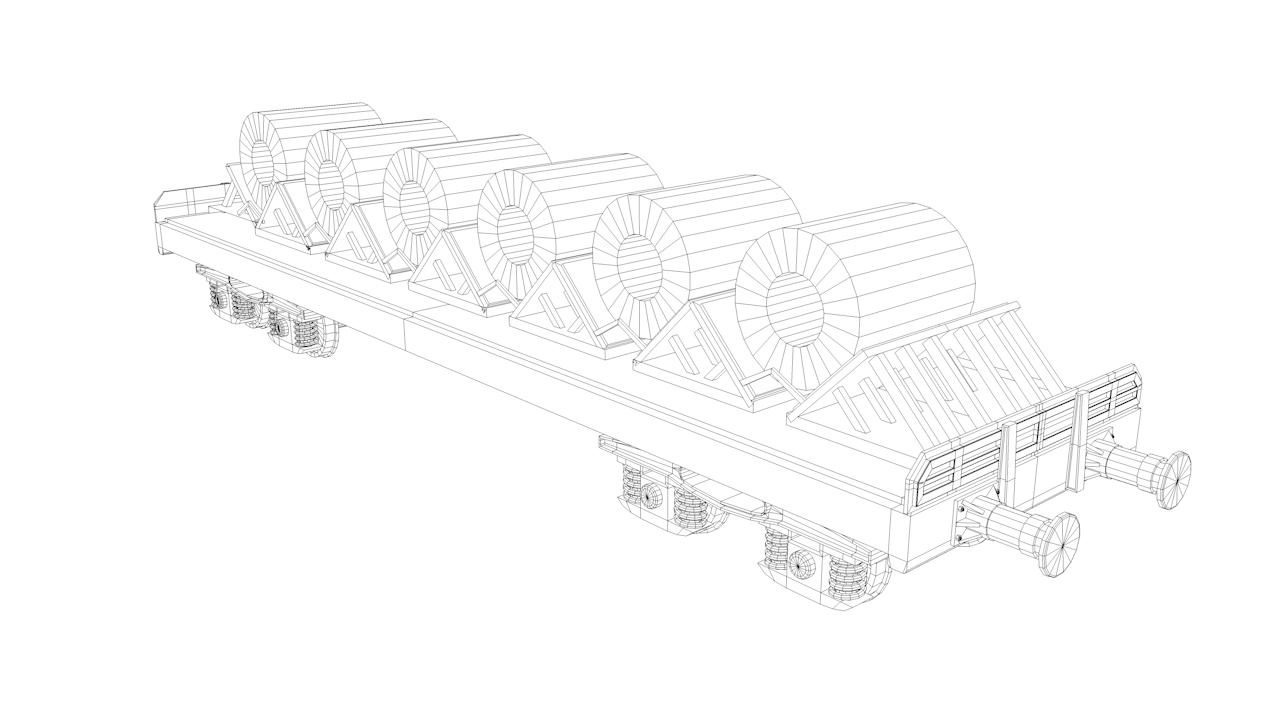 Carro Rmms — Wireframe