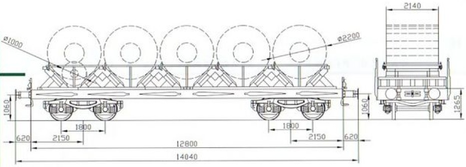 Carro Rmms — Disegno tecnico